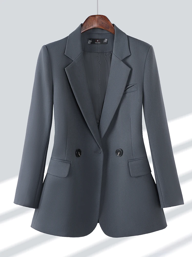 Women Long Sleeve Single Breasted Formal Blazer Gay Coffee Black Solid Business Work Wear Office Ladies Female Jacket
Women Long Sleeve Single Breasted Formal Blazer Gay Coffee Black Solid Business Work Wear Office Ladies Female Jacket
