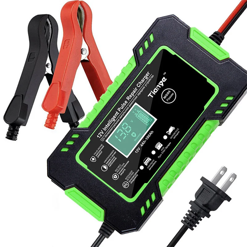 6A 12V Digital Car Battery Charger Fully Automatic Repair Charge For Car Motorcycle SUV Stea Battery Charger 12v Fully Automatic
6A 12V Digital Car Battery Charger Fully Automatic Repair Charge For Car Motorcycle SUV Stea Battery Charger 12v Fully Automatic
