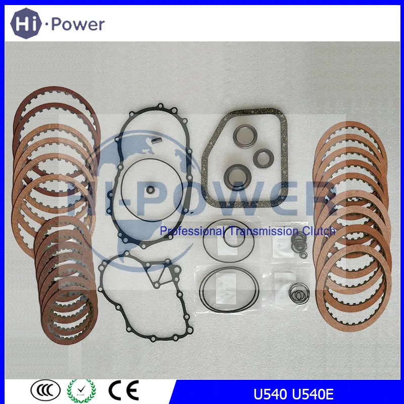U540E U541E Transmission Rebuild Kit Friction Kit for Toyota VIOS Paseo Serion Terios 4 SPEED U540 Gearbox Gasket Repair Kit
U540E U541E Transmission Rebuild Kit Friction Kit for Toyota VIOS Paseo Serion Terios 4 SPEED U540 Gearbox Gasket Repair Kit