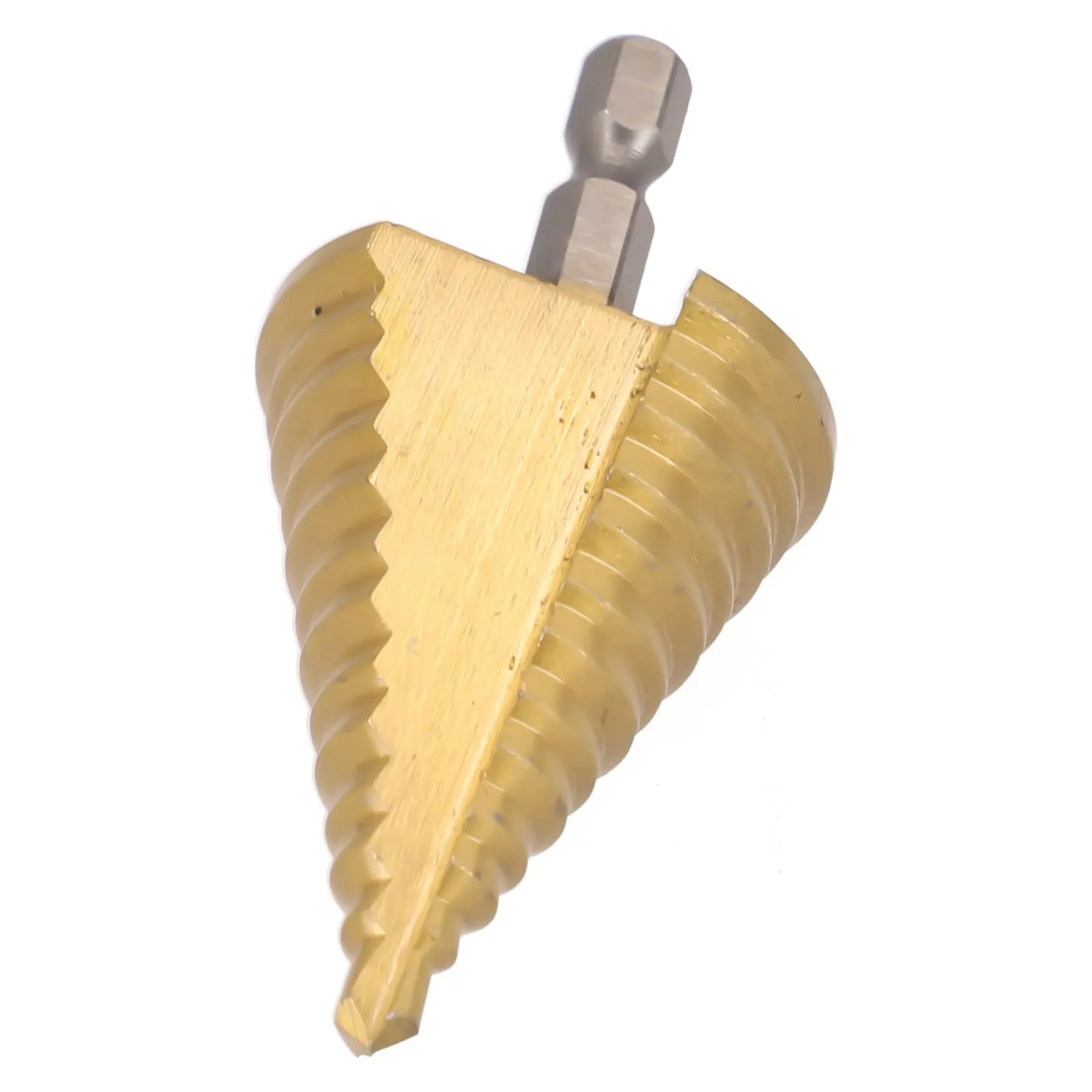 Spiral Grooved Drill Step Drill Tool 23x13mm Shank Nitrogen Treatment For Thin Iron Plate Aluminum Insulation Panels
Spiral Grooved Drill Step Drill Tool 23x13mm Shank Nitrogen Treatment For Thin Iron Plate Aluminum Insulation Panels
