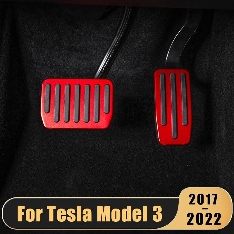 For Tesla Model 3 Y Model3 ModelY 2017-2018 2019 2020 2021 2022 Car Foot Accelerator Brake Pedals Cover Anti-Slip Pads Accessori
For Tesla Model 3 Y Model3 ModelY 2017-2018 2019 2020 2021 2022 Car Foot Accelerator Brake Pedals Cover Anti-Slip Pads Accessori