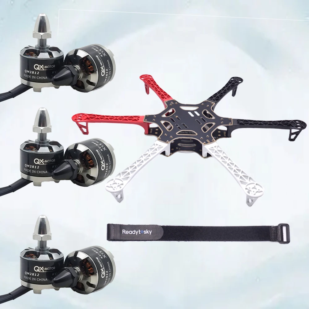 F550 Frame Kit 550 mm Hexa-Rotor+ 6Pcs QM2812 980KV Motor + battery belt for S550 MultiCopter Hexacopter UFO Heli
F550 Frame Kit 550 mm Hexa-Rotor+ 6Pcs QM2812 980KV Motor + battery belt for S550 MultiCopter Hexacopter UFO Heli