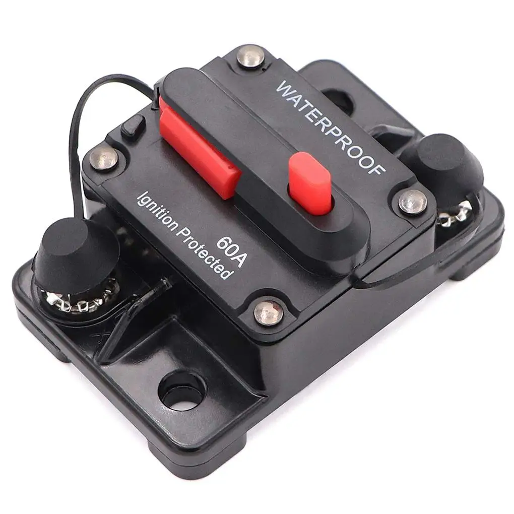 30A 40A 50A 60A 70A 80A 100A 120A 150A 200A 250A 300A AMP Circuit Breaker Fuse Reset 12-48V DC Car Boat Auto Waterproof
30A 40A 50A 60A 70A 80A 100A 120A 150A 200A 250A 300A AMP Circuit Breaker Fuse Reset 12-48V DC Car Boat Auto Waterproof