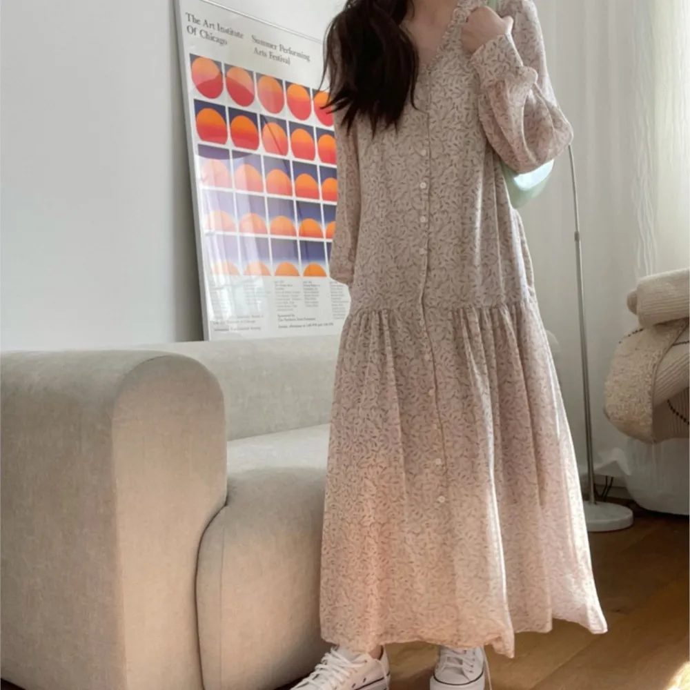 Spring Summer Women's Casual Midi Dress Long Sleeve Loose Print Elegant Dresses Holiday Party Fashion Female Clothing
Spring Summer Women's Casual Midi Dress Long Sleeve Loose Print Elegant Dresses Holiday Party Fashion Female Clothing