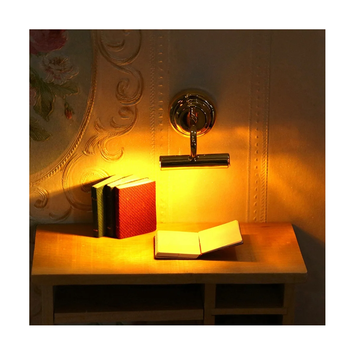 1:12 Dollhouse Miniature Vintage Wall Lamp LED Lamp Lighting Home Furniture Model DollHouse Accessories
1:12 Dollhouse Miniature Vintage Wall Lamp LED Lamp Lighting Home Furniture Model DollHouse Accessories