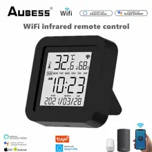 Aubess WiFi Intelligent Temperature And Humidity Sensor Smart Infrared Remote Control APP Control For TVs Set-top Box Fan Alexa
Aubess WiFi Intelligent Temperature And Humidity Sensor Smart Infrared Remote Control APP Control For TVs Set-top Box Fan Alexa