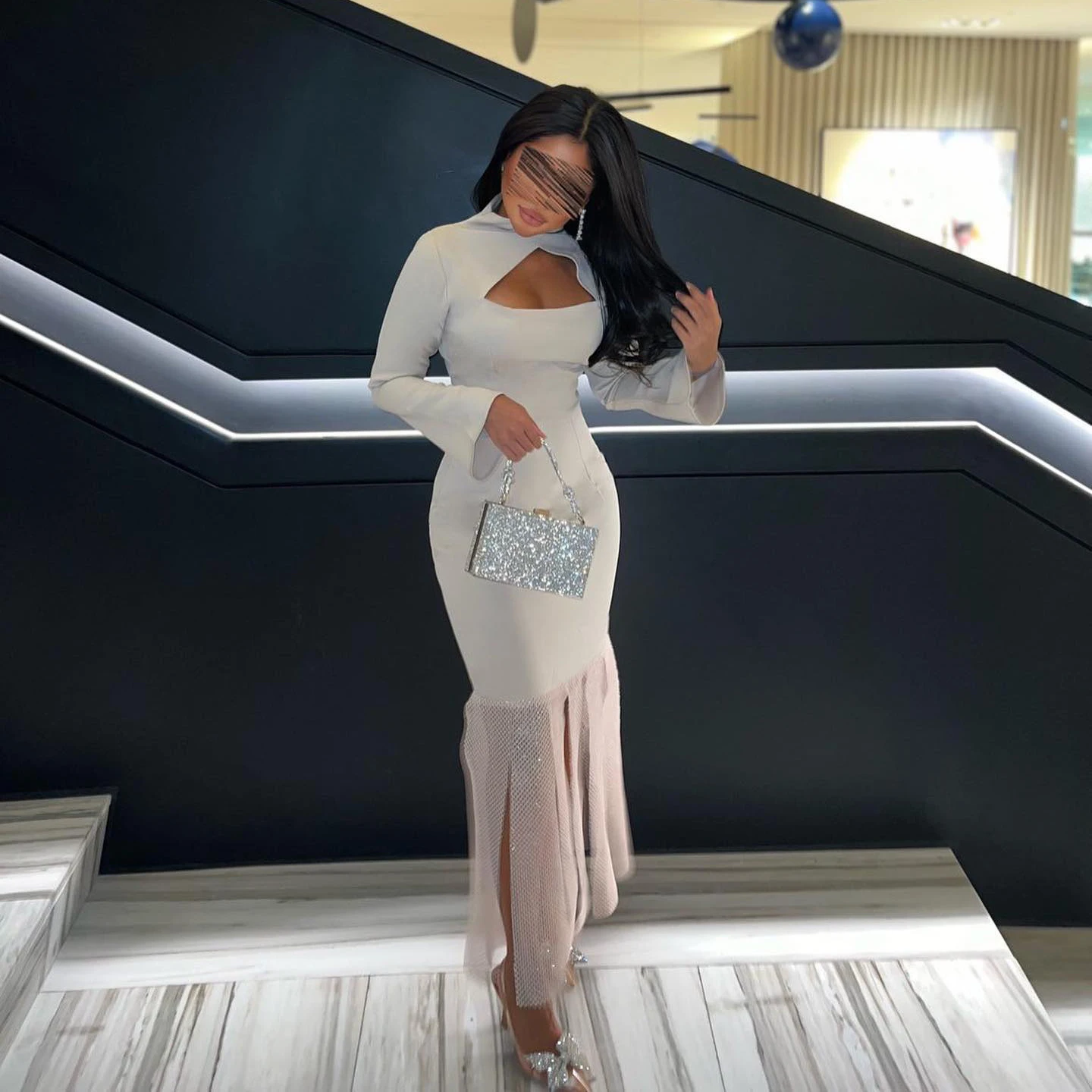 GIOIO Halter Luxury Formal Evening Dresses Sheath Tassel Long Sleeves فساتين سهرة Ankle Length Elegant Prom Gowns Party Women
GIOIO Halter Luxury Formal Evening Dresses Sheath Tassel Long Sleeves فساتين سهرة Ankle Length Elegant Prom Gowns Party Women
