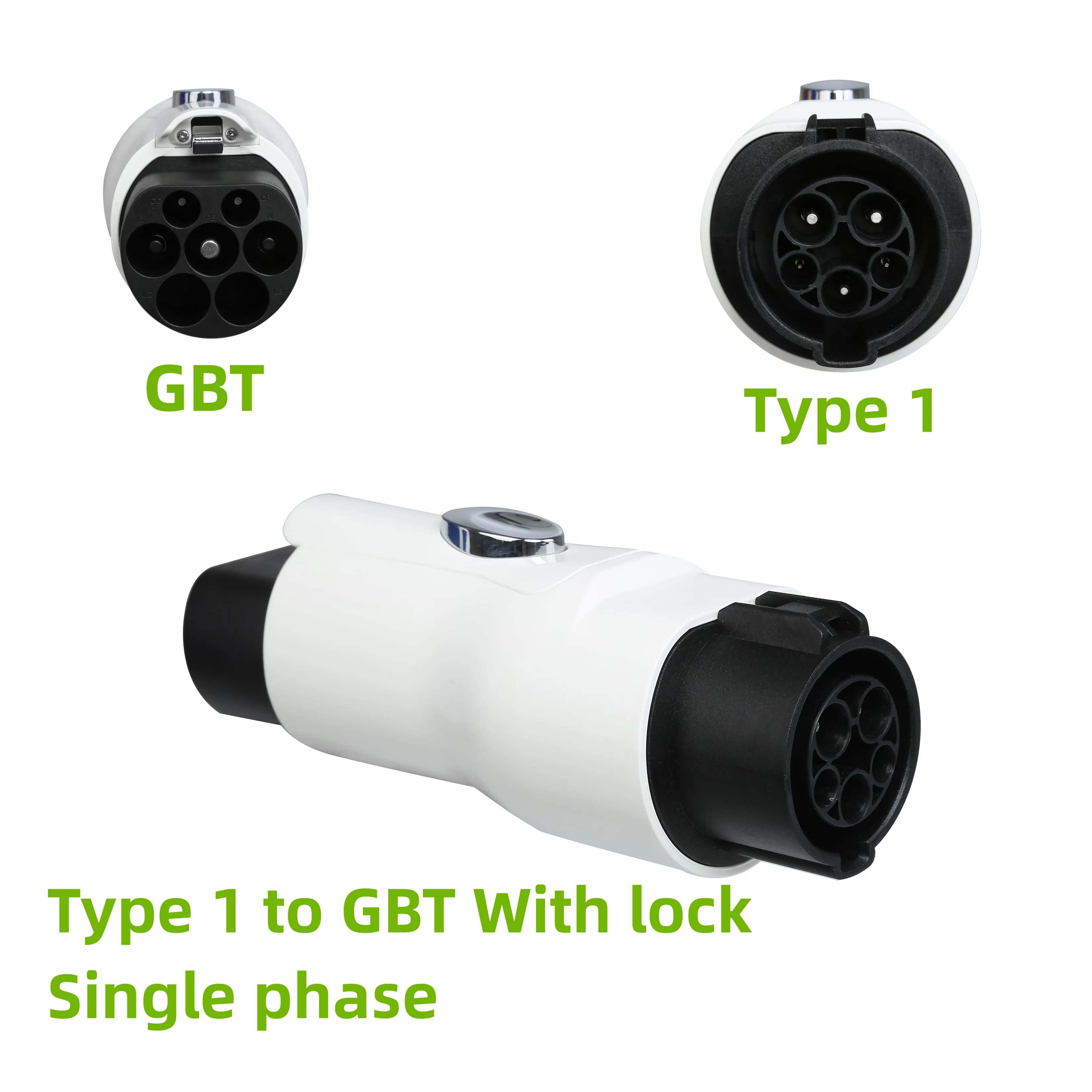 

Type1 to GBT Adapter 32A Type 1 J1772 Charger Adaptor for Chinese Version Electric Car with GB/T Charging Socket