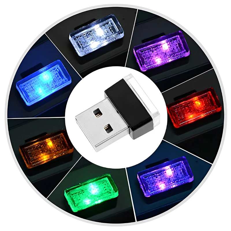 Car Mini USB LED Atmosphere Lights Decorative Lamp Auto Interior Light Portable Plug Ambient Emergency Lights Car Accessories
Car Mini USB LED Atmosphere Lights Decorative Lamp Auto Interior Light Portable Plug Ambient Emergency Lights Car Accessories