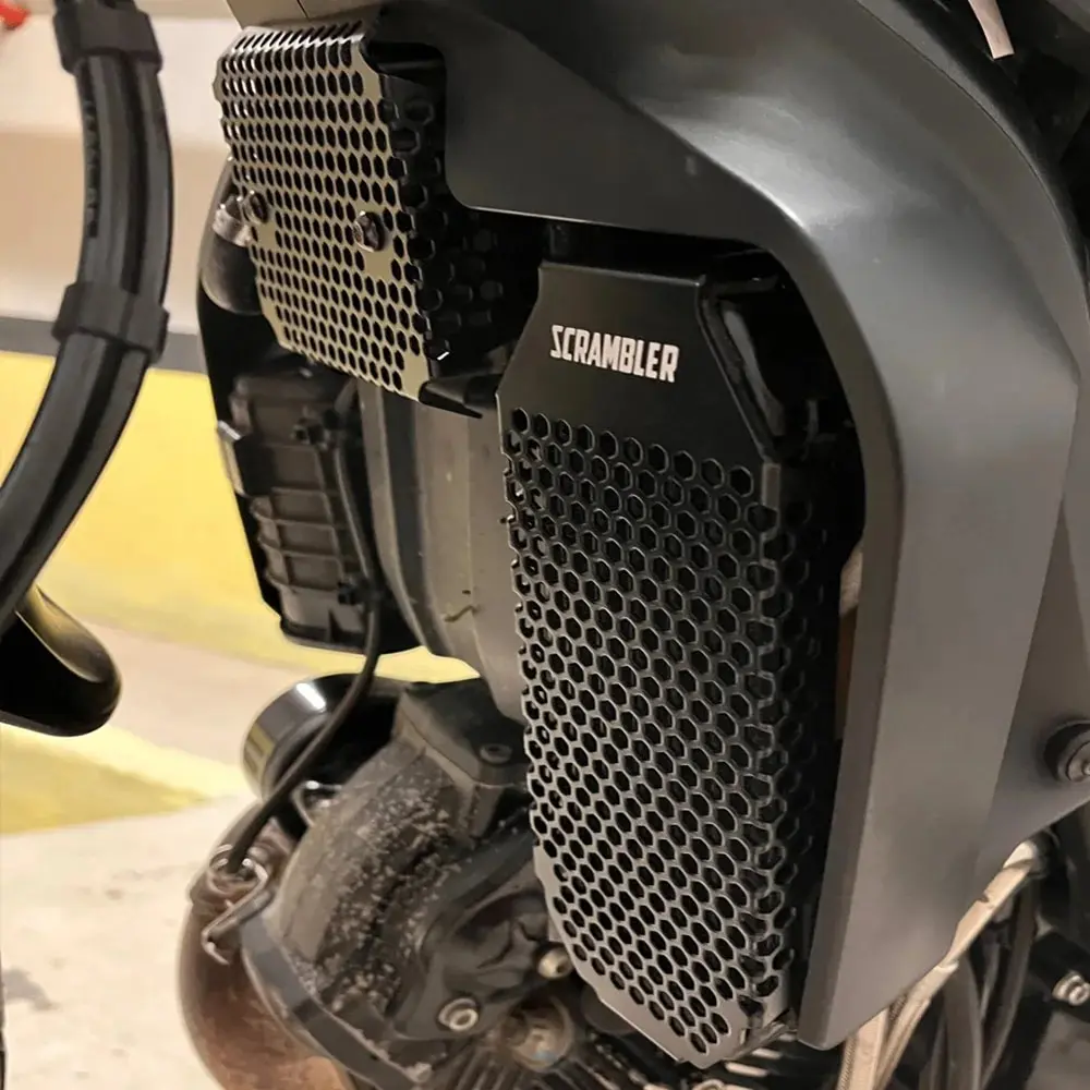 

Scrambler 800 Motorcycle Accessories Radiator Shield Grille Guard Oil Cooler Cover Protector For Ducati Scrambler800 2015 - 2023