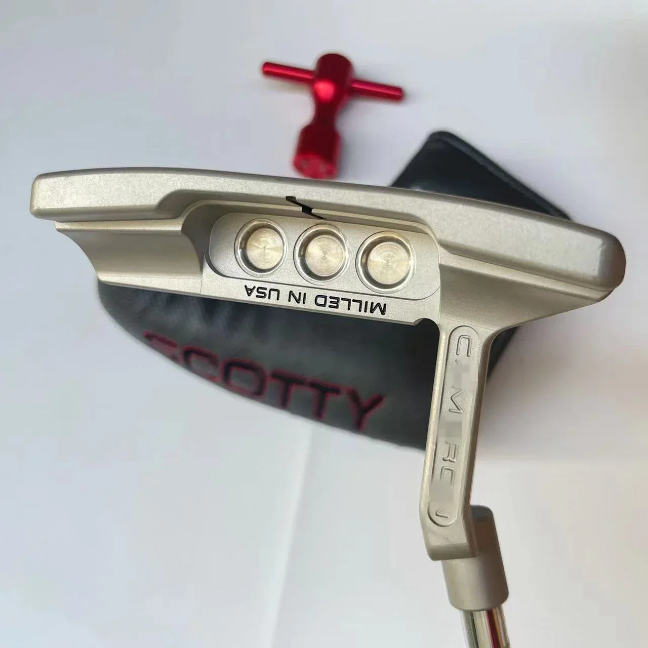 

퍼터 Freeshiping. SC0TTY SUPER SELECT NP2 Crown MILLED IN USA Golf Putter Club Come with Cover and Wrench. The Weights is Removabl