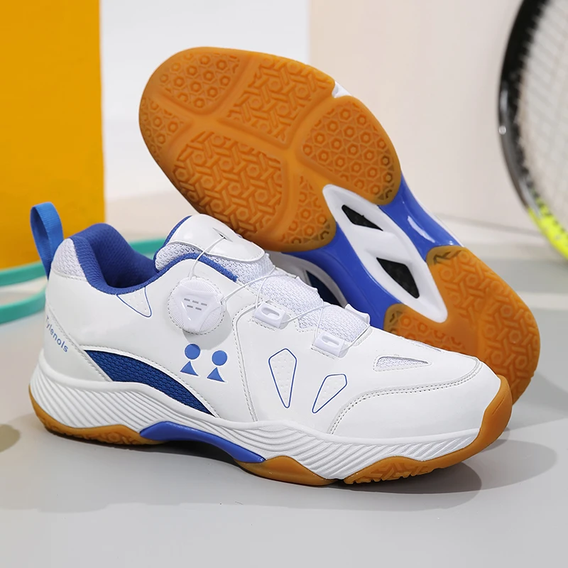 New professional badminton shoes Men's and women's luxury badminton shoes Men's breathable tennis shoes Size 35-46
New professional badminton shoes Men's and women's luxury badminton shoes Men's breathable tennis shoes Size 35-46