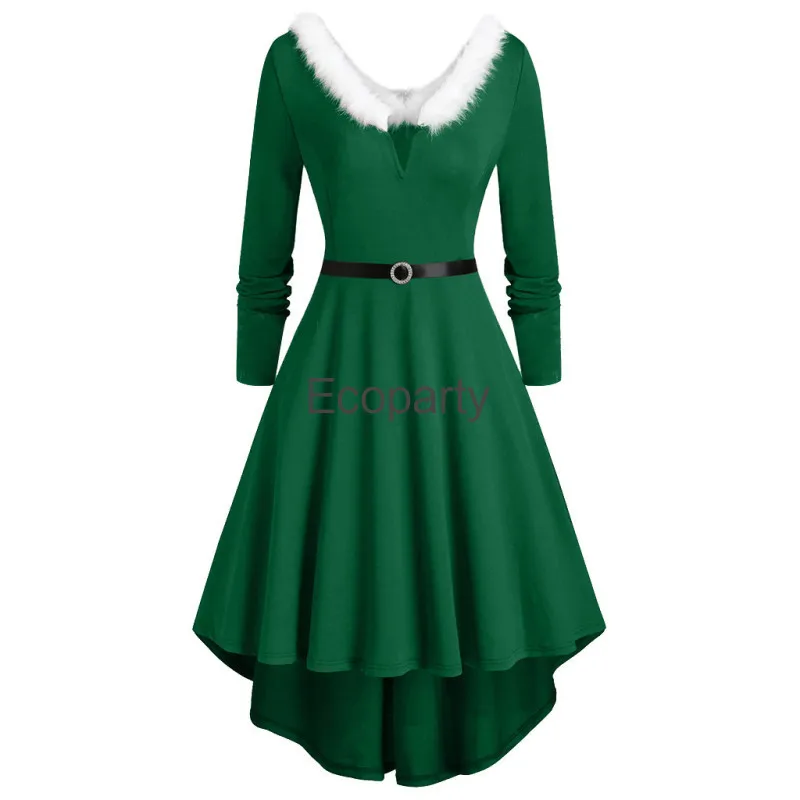 New Christmas Dress For Women 2023 Autumn Winter Red Velvet Long Sleeved Irregular Dresses Female New Year Party Vestidos
New Christmas Dress For Women 2023 Autumn Winter Red Velvet Long Sleeved Irregular Dresses Female New Year Party Vestidos