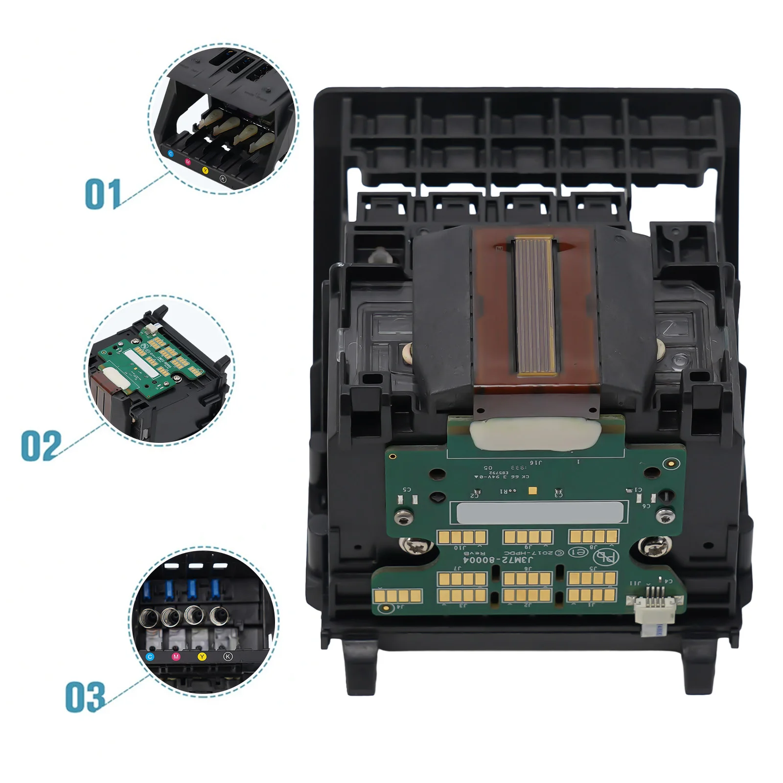 Easy Installation 952 Print Head Printer Accessories ABS Material Good Compatibility Long Service Life Perfect Fit For HP952
Easy Installation 952 Print Head Printer Accessories ABS Material Good Compatibility Long Service Life Perfect Fit For HP952