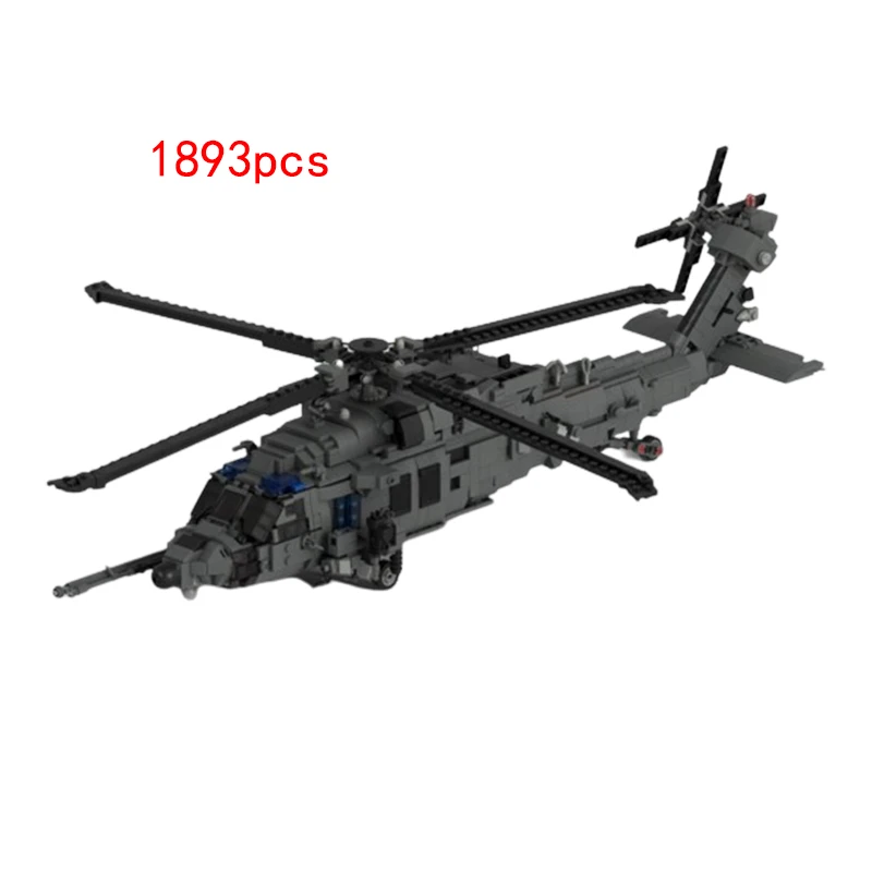 Fast delivery MOC-136938 1/32 model small particle assembled building blocks combat military rescue aircraft helicopter toy
Fast delivery MOC-136938 1/32 model small particle assembled building blocks combat military rescue aircraft helicopter toy