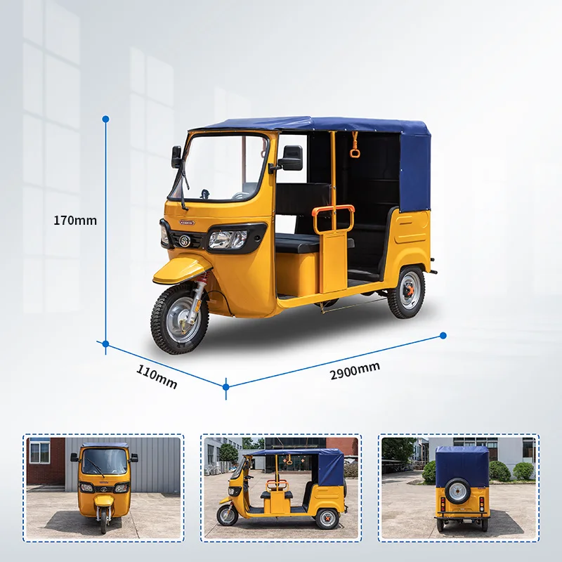 Customizable Electric Tricycle 2000W 12inch 40km/h Speed Closed Electric Passenger Tricycle Powerful Prices for Adults
Customizable Electric Tricycle 2000W 12inch 40km/h Speed Closed Electric Passenger Tricycle Powerful Prices for Adults