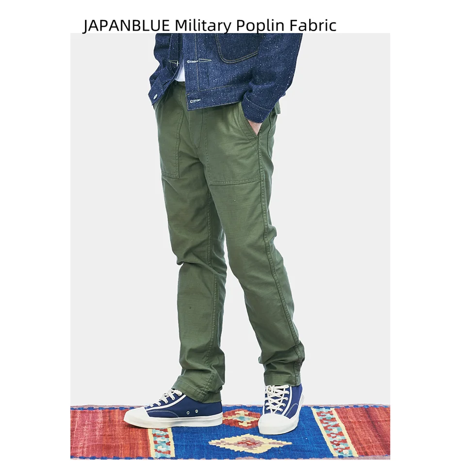 

RAY KWOK Vintage Military US Army OG-107 Trousers Japan Okayama 11.6oz Military Poplin Amekaji OG107 Cargo Pants