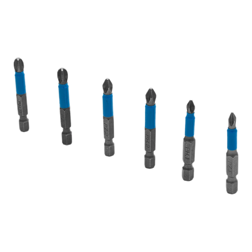 Anti Slip Screwdriver Bit(each Size 1 Pieces) 6Pcs Non-slip Screwdriver Bit Set Electric Impact 50mm PH1/PH2/PH3/PZ1/PZ2/PZ3
Anti Slip Screwdriver Bit(each Size 1 Pieces) 6Pcs Non-slip Screwdriver Bit Set Electric Impact 50mm PH1/PH2/PH3/PZ1/PZ2/PZ3