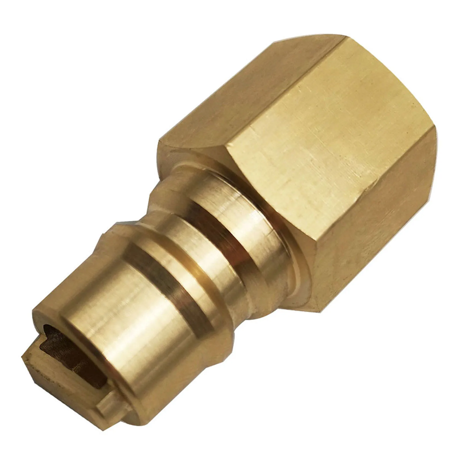 Connector Propane Quick 3/8 Inch Brass Brass Plug Coupling Connection Gas Tank Quick Propane Gas Hose Practical
Connector Propane Quick 3/8 Inch Brass Brass Plug Coupling Connection Gas Tank Quick Propane Gas Hose Practical