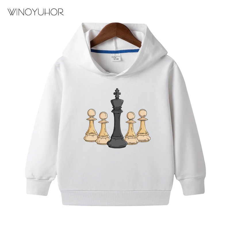 Chess Game Print Sweatshirts Boys Girls Unisex Hoodie Autumn Fashion Baby Kids Long Sleeves Tracksuit Funny Cotton Pullovers
Chess Game Print Sweatshirts Boys Girls Unisex Hoodie Autumn Fashion Baby Kids Long Sleeves Tracksuit Funny Cotton Pullovers