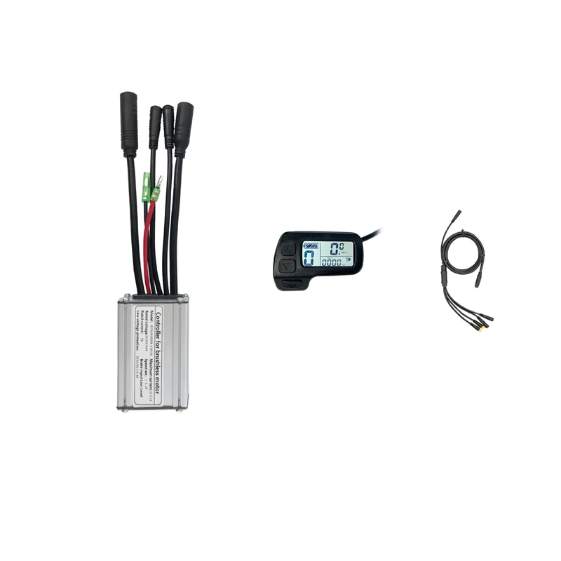 

New Sine Wave Controller Kit Electric Bicycle Scooter Kit LCD11 Display Sine Wave Controller 36/48V 15A 250W