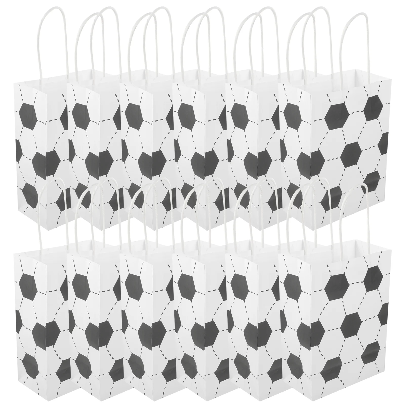 12Pcs Paper Bags with Handles Gift Packaging Bags with Handles Football Jewelry Bags
12Pcs Paper Bags with Handles Gift Packaging Bags with Handles Football Jewelry Bags
