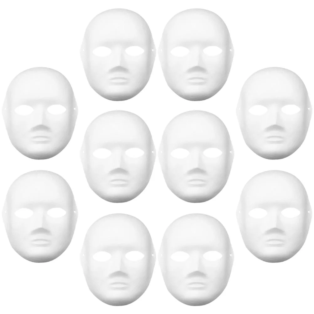 

Paper Masks DIY Paintable Mask White Plain Mask Costume Mask Masquerade Party Props
