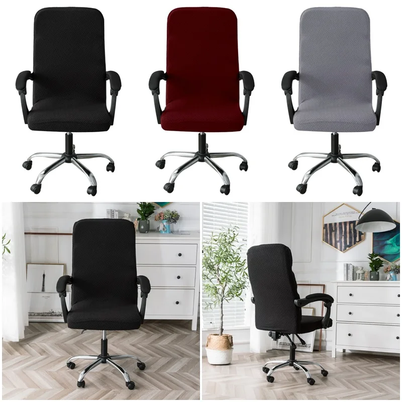 Jacquard Office Chair Covers Stretch Gaming Chair Cover Solid Color Computer Chair Cover Elastic Chair Slipcovers for Home Decor
Jacquard Office Chair Covers Stretch Gaming Chair Cover Solid Color Computer Chair Cover Elastic Chair Slipcovers for Home Decor