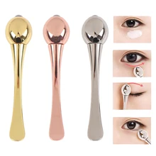 1pc Cosmetic Eye Roller Massage Stick Eye Cream Applicator Spatulas Anti Wrinkle Facial Spoon Alloy Face Thining Care Tools
1pc Cosmetic Eye Roller Massage Stick Eye Cream Applicator Spatulas Anti Wrinkle Facial Spoon Alloy Face Thining Care Tools