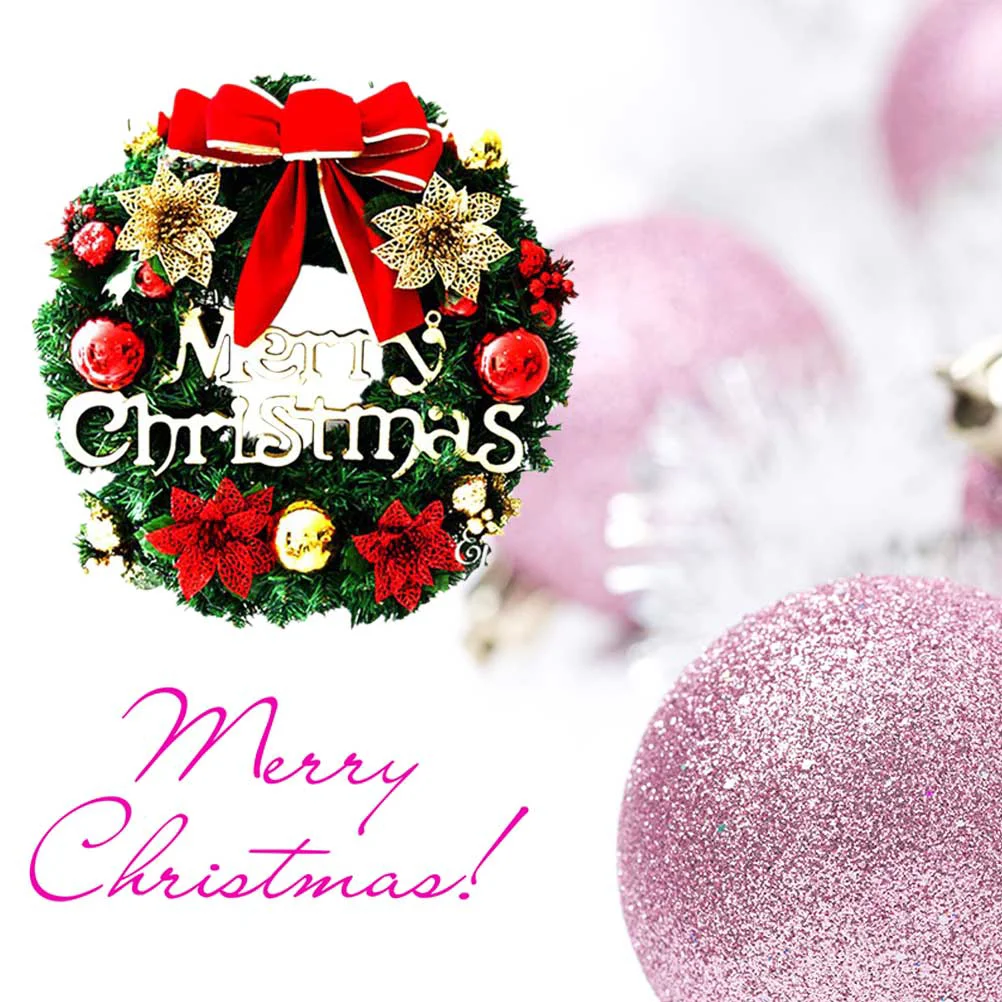 30cm Christmas Garland Pre-Lit Artificial Xmas Decorations Greenery Berries Cones for Indoor Outdoor Garden Gate Home
30cm Christmas Garland Pre-Lit Artificial Xmas Decorations Greenery Berries Cones for Indoor Outdoor Garden Gate Home