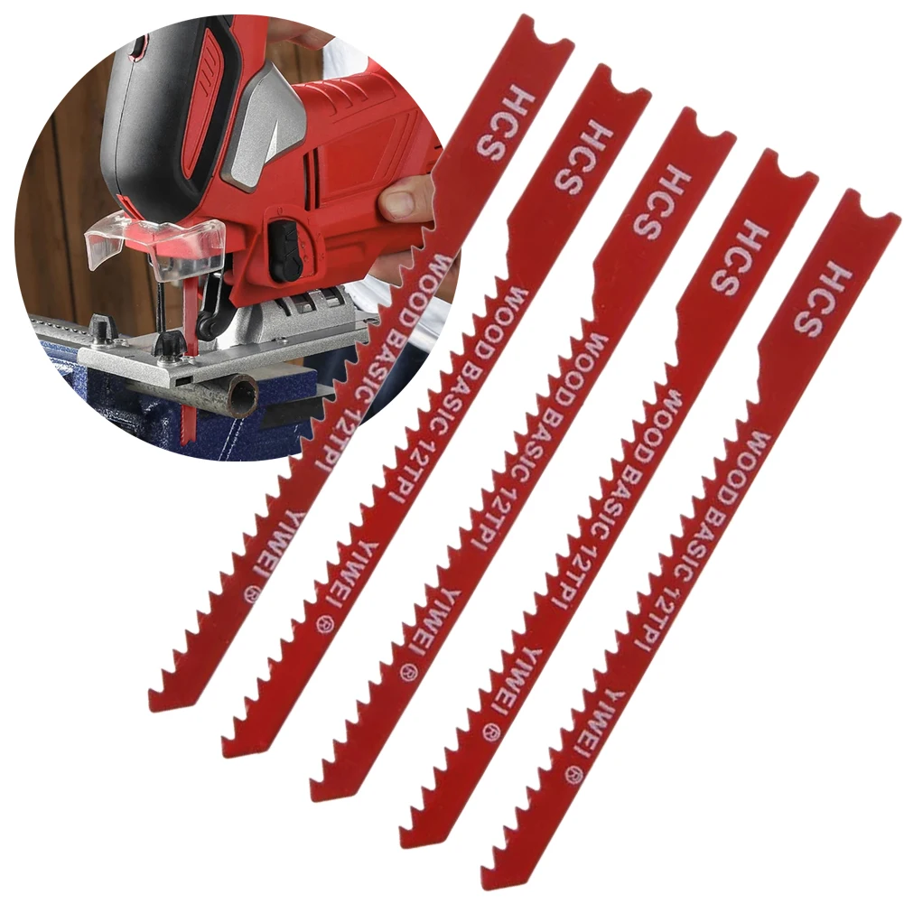 5pcs 75mm Durable U-shank High Carbon Steel 12 TPI Reciprocating Saw Blade For Plastic Wood Jig Cutting Tools
5pcs 75mm Durable U-shank High Carbon Steel 12 TPI Reciprocating Saw Blade For Plastic Wood Jig Cutting Tools