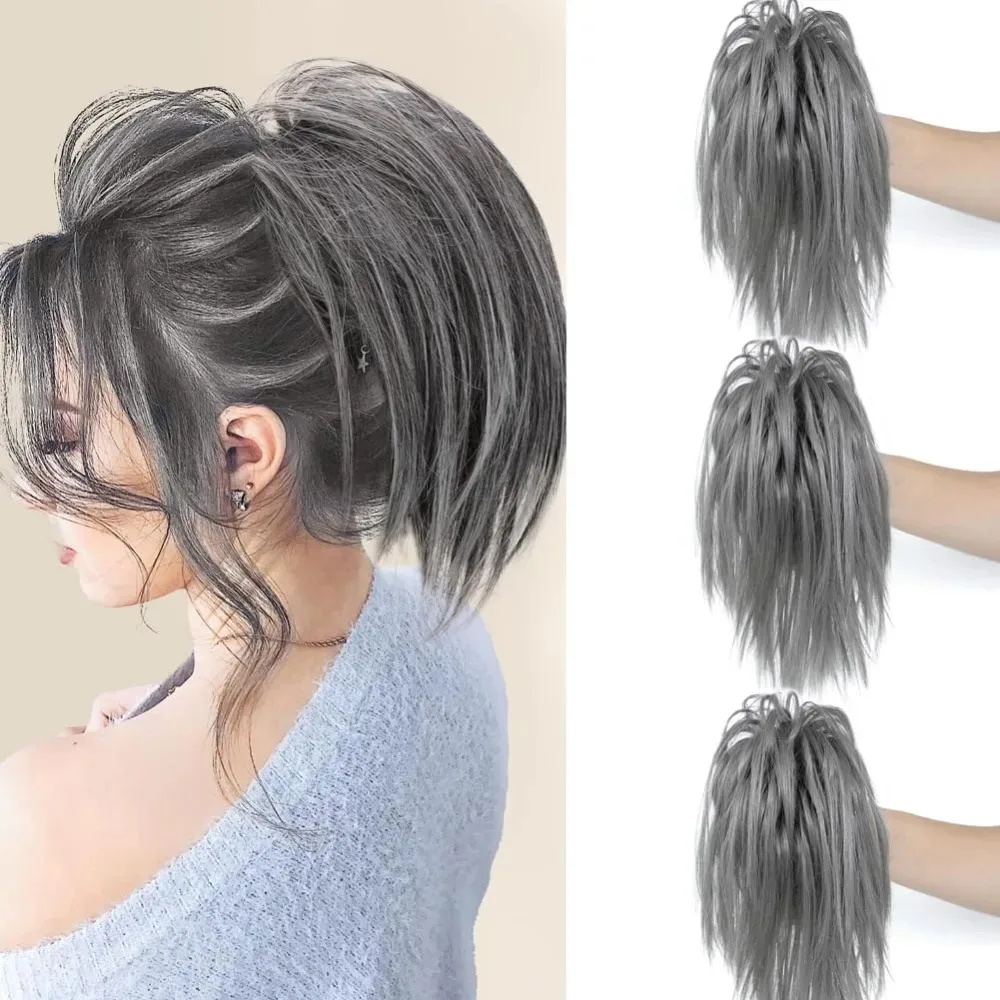 Gray Messy Bun Hairs Piece Claw Clip Hair Bun Chignon Hairs Bun Extensions Buns Wavy Curly Claw Clip Ponytail Hairpieces Hair
Gray Messy Bun Hairs Piece Claw Clip Hair Bun Chignon Hairs Bun Extensions Buns Wavy Curly Claw Clip Ponytail Hairpieces Hair