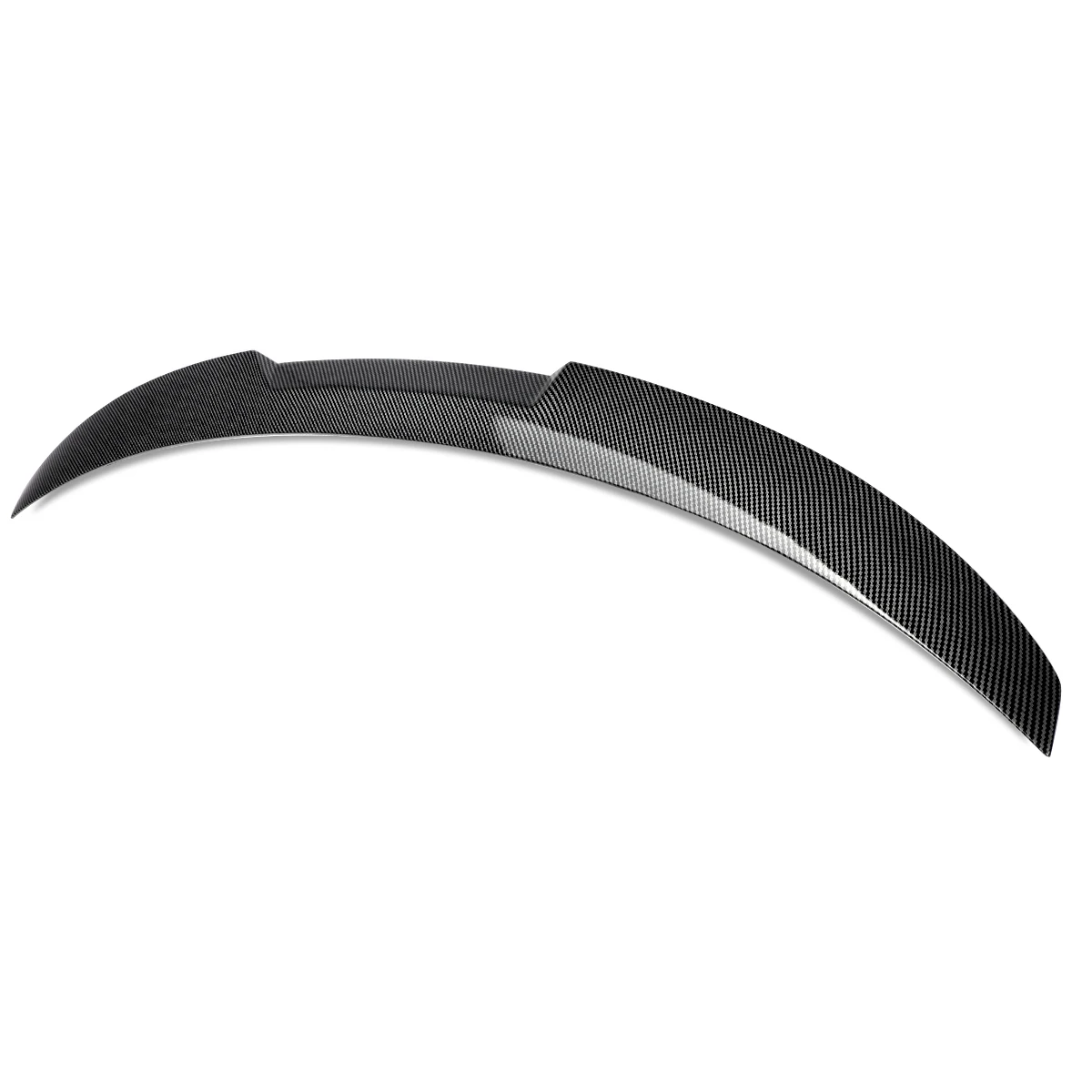 Rear Tail Wings For 2021-2024 BMW G26 430i Gran Coupe i4 M4 Style Highkick Trunk Spoiler Carbon Fiber Look Magickit Rear Tail Wings For 2021-2024 BMW G26 430i Gran Coupe i4 M4 Style Highkick Trunk Spoiler Carbon Fiber Look Magickit