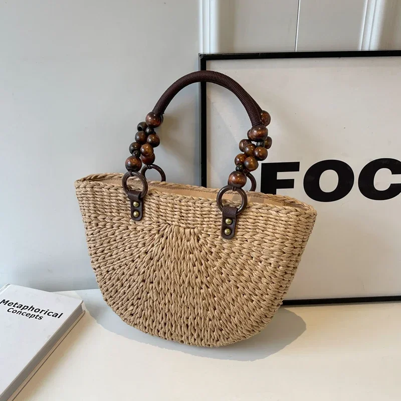 2024 Hot Selling Autumn Straw Women’s Bags Designer Shoulder Bag with Large Opening and Large Capacity llevar un hombro
2024 Hot Selling Autumn Straw Women’s Bags Designer Shoulder Bag with Large Opening and Large Capacity llevar un hombro