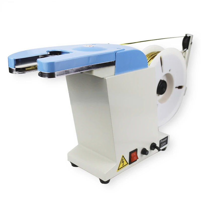 Metallic spool twist tying machine, bread bag packing machine/twist ties dispenser
Metallic spool twist tying machine, bread bag packing machine/twist ties dispenser