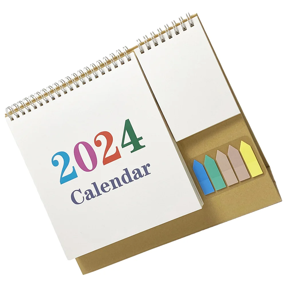 

Desk Calendar Daily Planning Calendar Tabletop Decorative Paper Calendar Paper Office Monthly Planner Table Calendar