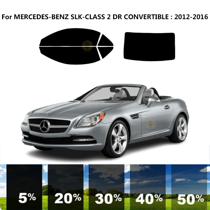 Precut nanoceramics car UV Window Tint Kit Automotive Window Film For MERCEDES-BENZ SLK-CLASS R172 2 DR CONVERTIBLE 2012-2016
Precut nanoceramics car UV Window Tint Kit Automotive Window Film For MERCEDES-BENZ SLK-CLASS R172 2 DR CONVERTIBLE 2012-2016