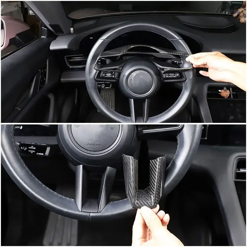 Чехол на руль автомобиля из углеродного волокна для Porsche 911 2019 2020 2021 2022 2023
Чехол на руль автомобиля из углеродного волокна для Porsche 911 2019 2020 2021 2022 2023
