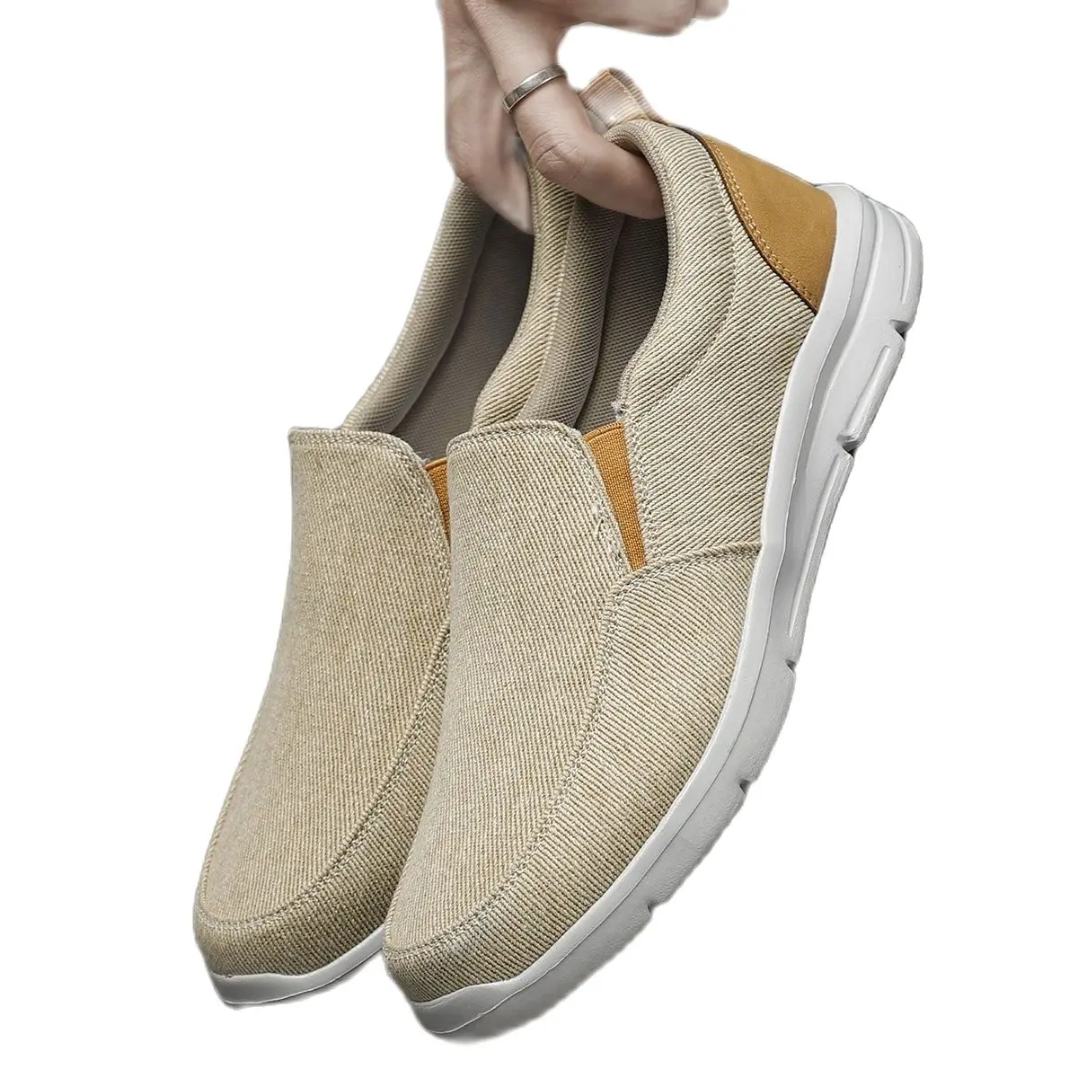 Men Shoes Summer Canvas Shoes Breathable Comfortable Outdoor Slip On Walking Sneakers Classic Loafers For Men
Men Shoes Summer Canvas Shoes Breathable Comfortable Outdoor Slip On Walking Sneakers Classic Loafers For Men