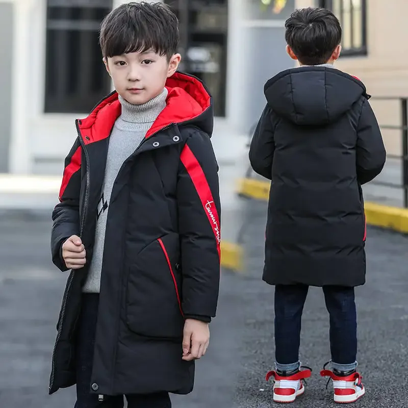 Boys Down Coat Jacket Cotton Outerwear Windbreak 2023 New Thicken Velvet Winter Warm Children's Clothing -10 Degrees Below Zero
Boys Down Coat Jacket Cotton Outerwear Windbreak 2023 New Thicken Velvet Winter Warm Children's Clothing -10 Degrees Below Zero