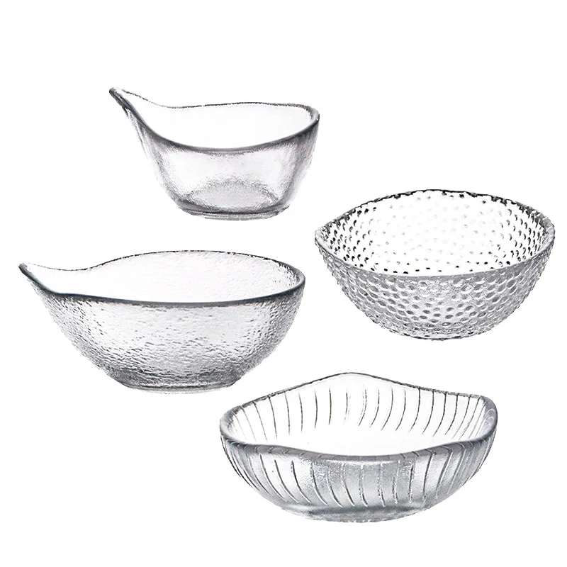 Japanese Creative Small Glass Dish Korean Dessert Dish Heat-resistant Household Small Dish Condiment Barbecue Plate
Japanese Creative Small Glass Dish Korean Dessert Dish Heat-resistant Household Small Dish Condiment Barbecue Plate