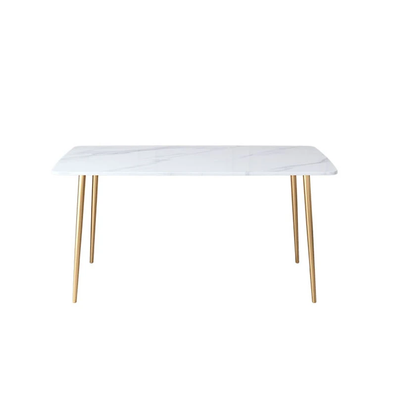 Nordic White Dining Table Decor Gold Legs Living Room Design Dining Table Aesthetic Marble Top Mesa Comedor Household Essentials
Nordic White Dining Table Decor Gold Legs Living Room Design Dining Table Aesthetic Marble Top Mesa Comedor Household Essentials