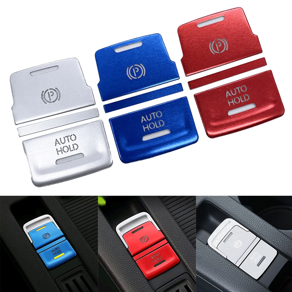1x Silver/ Red/ Blue Car Handbrake Auto Hold P Switch Button Sticker Cover Fits For Golf 7 7.5 MK7 2015-2019 Aluminum Alloy
1x Silver/ Red/ Blue Car Handbrake Auto Hold P Switch Button Sticker Cover Fits For Golf 7 7.5 MK7 2015-2019 Aluminum Alloy