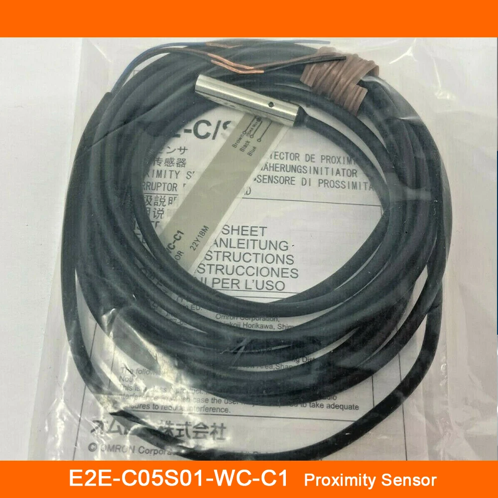 

New Proximity Switch Sensor E2E-C05S01-WC-C1 M5 NPN Normally Open High Quality Fast Ship