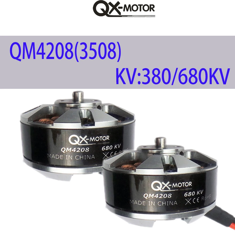 

Brushless Motor QX-MOTOR QM4208(3508) 380KV 680KV CW CCW For RC Quadcopter Multirotor Hexa Toy machinery 1PCS Part