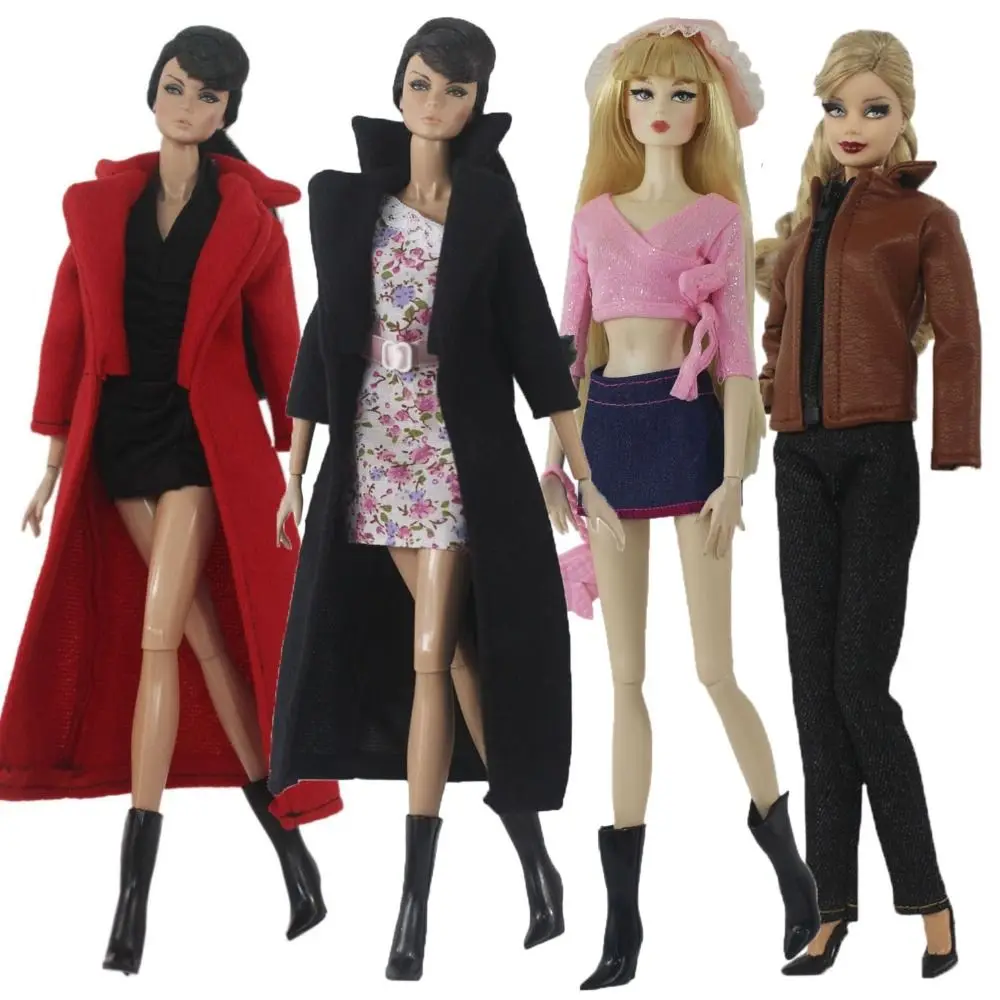 1/6 Doll Casual Wear Clothes Long Coat Pants Clothes Skirt Bags Handmade Doll Wearing Jacket Set For 30cm Doll Accessories
1/6 Doll Casual Wear Clothes Long Coat Pants Clothes Skirt Bags Handmade Doll Wearing Jacket Set For 30cm Doll Accessories
