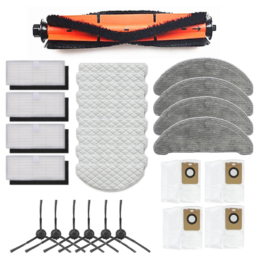 Side Roller Brush Filters Mop Cloth Kit For Imou L11-A L11 Roller Brush Side Brush Filter Mop Cloth Vacuum Cleaner Accessories
Side Roller Brush Filters Mop Cloth Kit For Imou L11-A L11 Roller Brush Side Brush Filter Mop Cloth Vacuum Cleaner Accessories