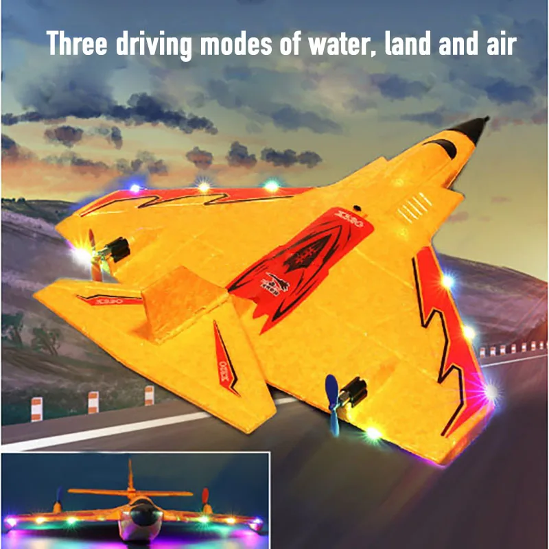 X320 Water, Land And Air 3In1 Rc Plane With Light Fixed Wing Hand Throwing EPP Foam RC Airplane Fighter Glider Aircraft Toys
X320 Water, Land And Air 3In1 Rc Plane With Light Fixed Wing Hand Throwing EPP Foam RC Airplane Fighter Glider Aircraft Toys