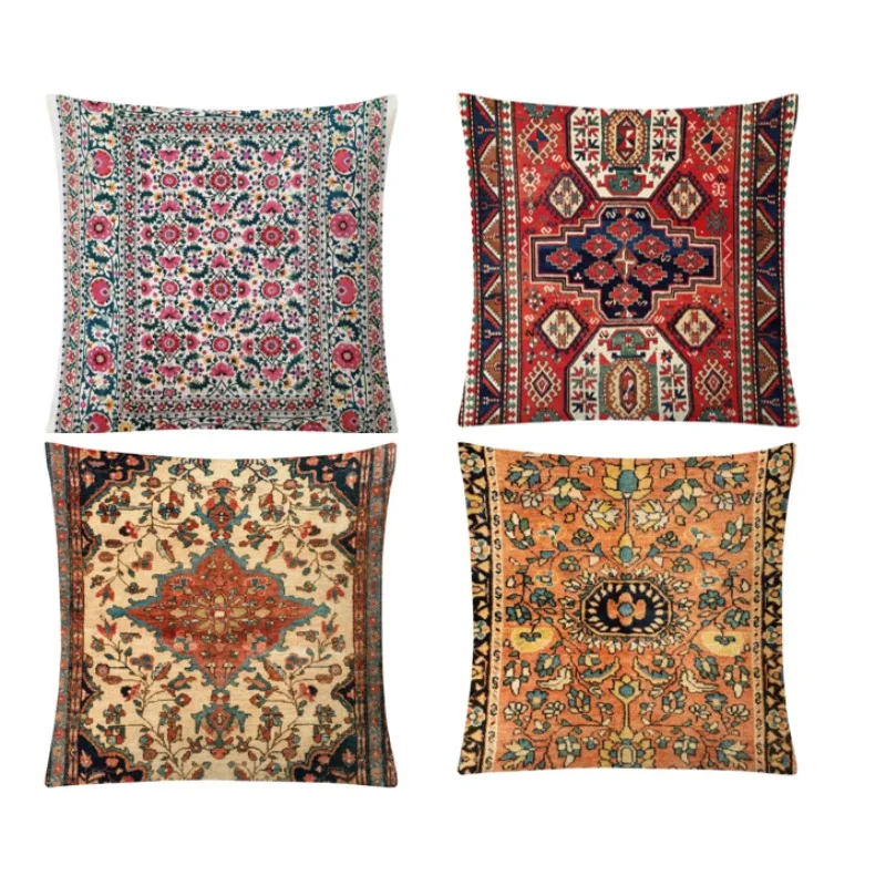 

Pillowcase Ethnic Indian Pillow Cover Sofa Bed Aesthetics Striped Cushion Cover 45x45 Mandala Bohemia B0056G