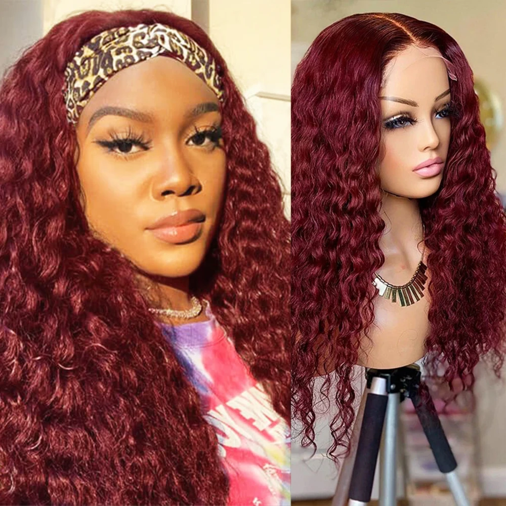 RONGDUOYI Red Hair Kinky Curl Deep Wavy Synthetic Wigs Long Burgundy Curl Wave Natural Lace Front Wig Cosplay Makeup Women Use
RONGDUOYI Red Hair Kinky Curl Deep Wavy Synthetic Wigs Long Burgundy Curl Wave Natural Lace Front Wig Cosplay Makeup Women Use